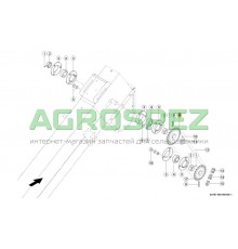7485960 Звездочка привода колосового элеватора Z23 Claas